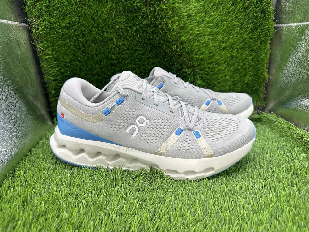 On Running Cloudsurfer 2 3MF10124839 Athletic Sneaker Men's 11 Gray Mesh Jogging